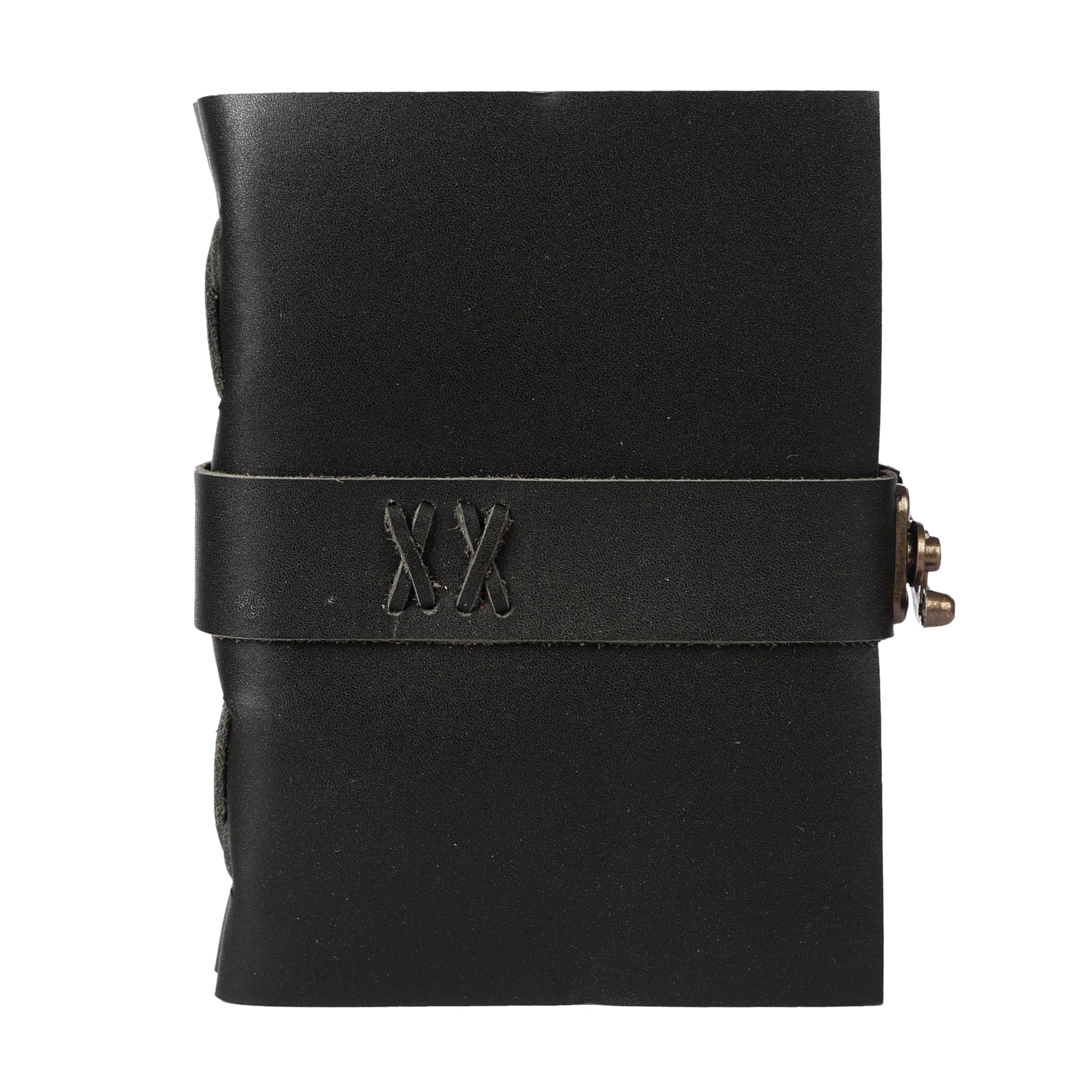 Vintage Leather Journal Handmade Buffalo Deckle Edge Paper – Leather Bound Journal for Women Men Vintage C-Lock Closure Ideal for Writing & Travel for Artists